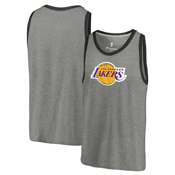 Los Angeles Lakers Team Essential Tri-Blend Tank Top - Heather Gray,We sell and wholesale Los Angeles Lakers Team Essential Tri-Blend Tank Top - Heather Gray on line form chian!